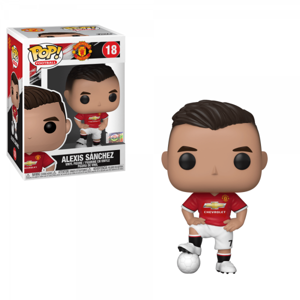 

Фигурка Funko POP! Football - Alexis Sanchez (MAN U) Vinyl Figure, 39918, 10см