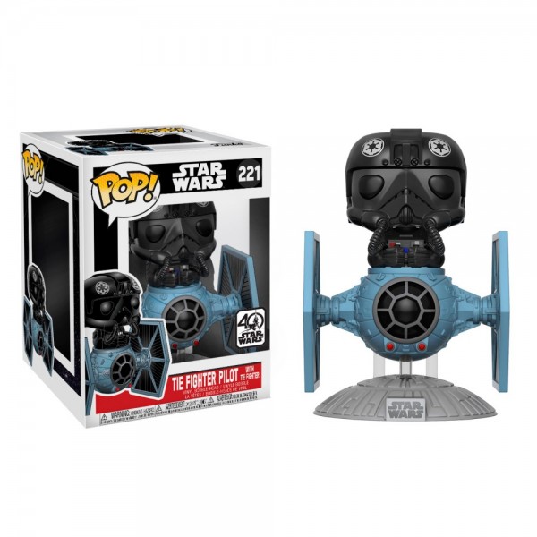 

Фигурка Funko POP! Deluxe: Star Wars: Tie Fighter w/ Tie Pilot, 20106, 10 см