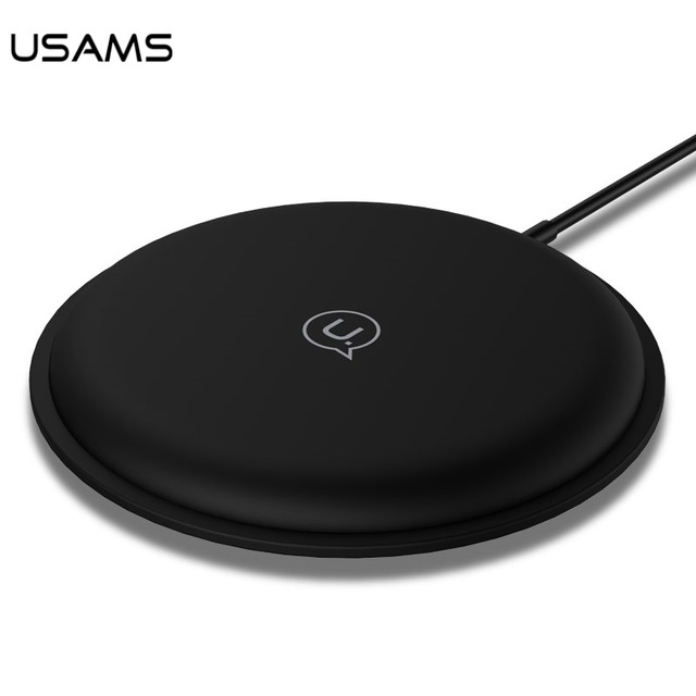 

Беспроводное зарядное устройство USAMS Zodi Series Charging Pad Black (US-CD30)