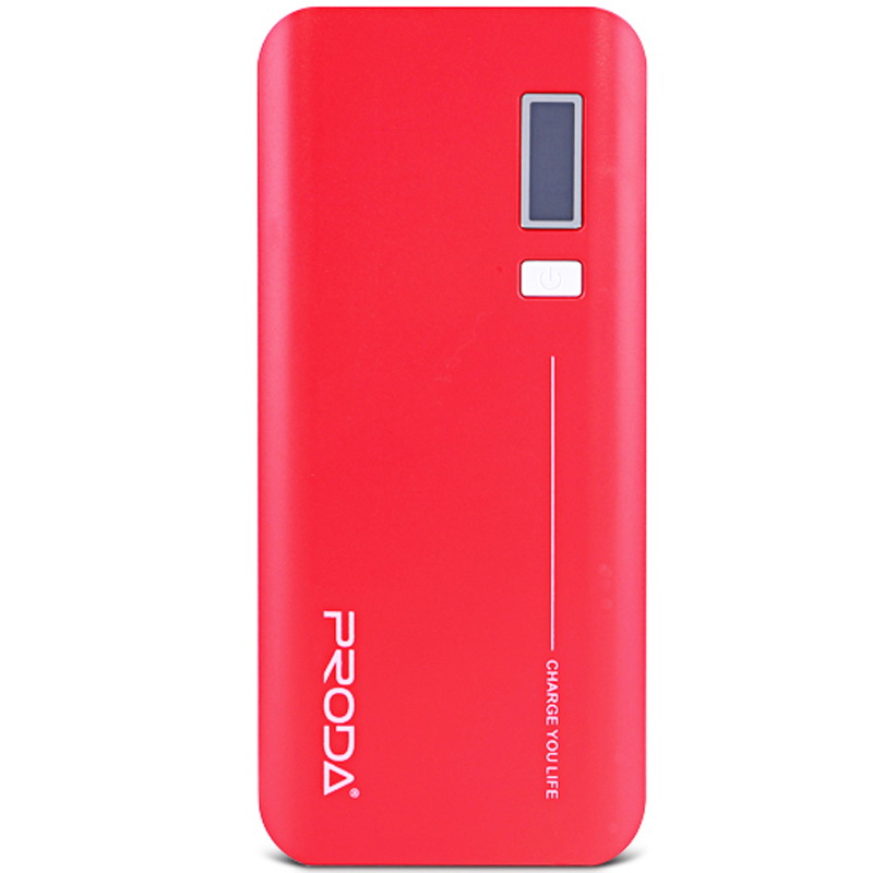 

УМБ Remax V10i Series PPL-6 внешний портативный аккумулятор повер банк Power Bank 20000 mAh Red