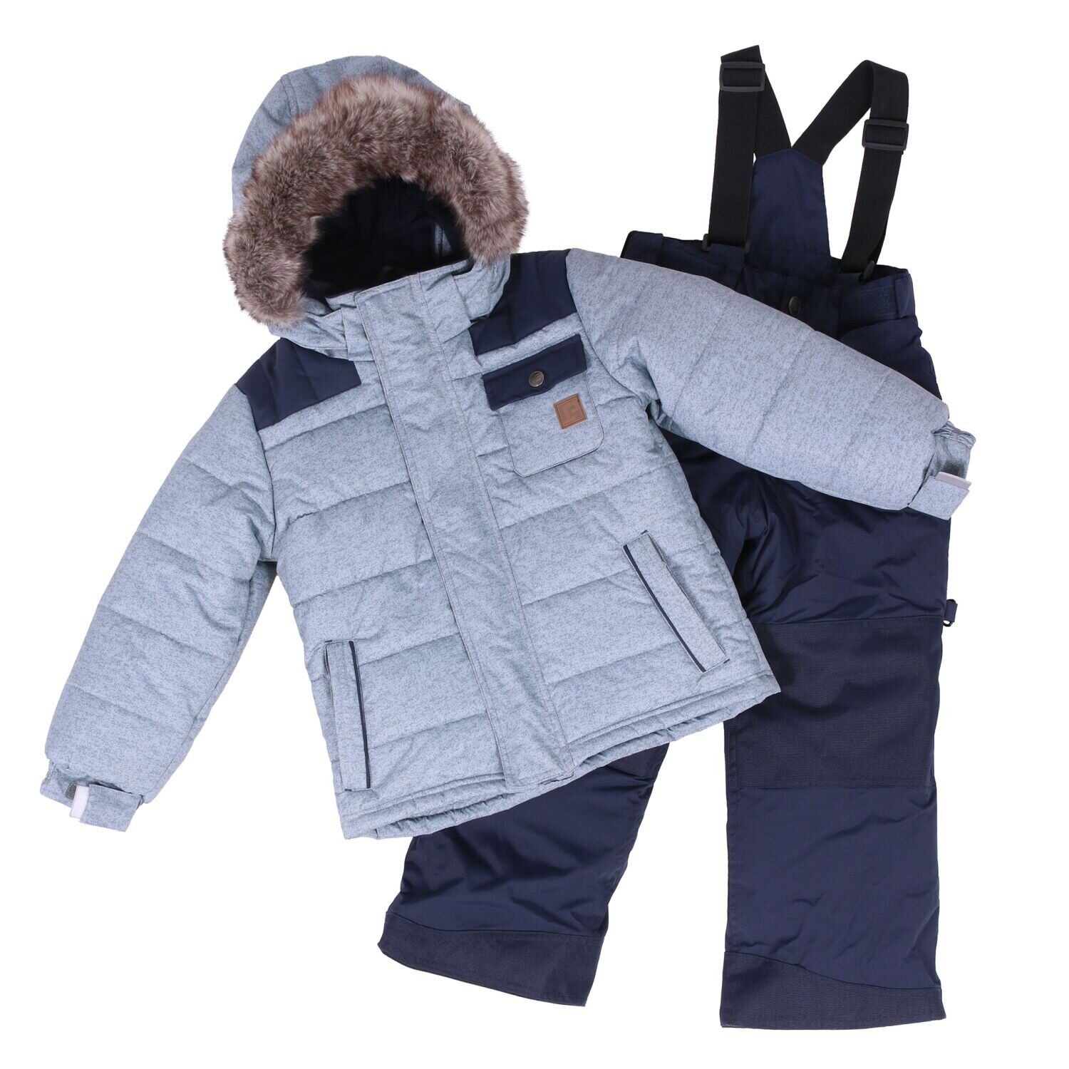 

Зимний термокомплект Peluche&Tartine F18M63EG-Gray_Navy светло-серый 130 - 138 см (F18M63EG-Gray_Navy-8)