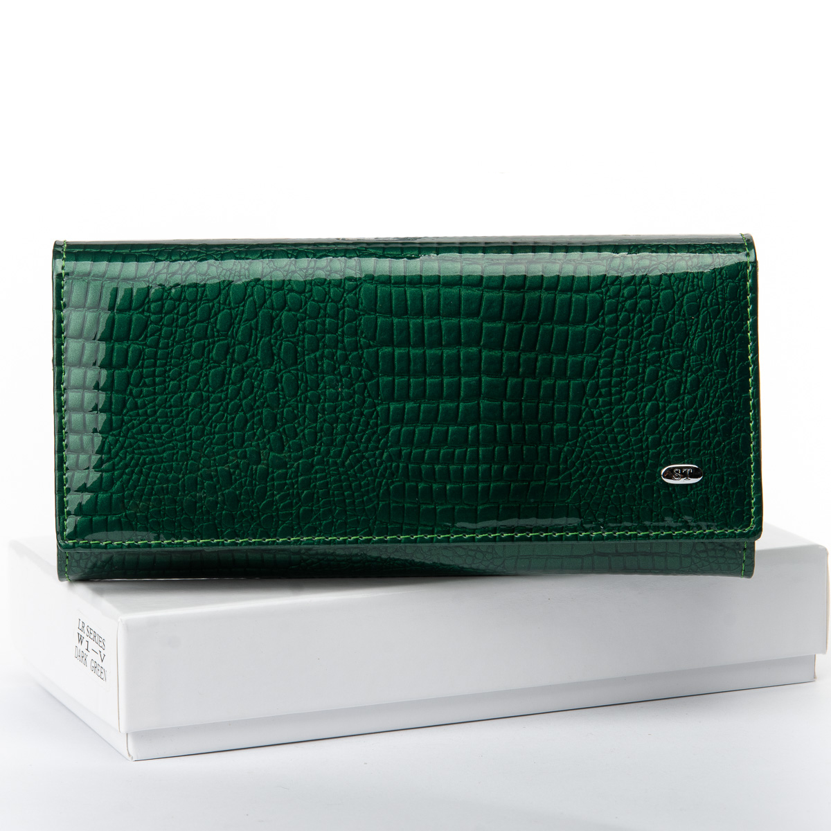 

Женский кожаный кошелек ST 31344 dark-green