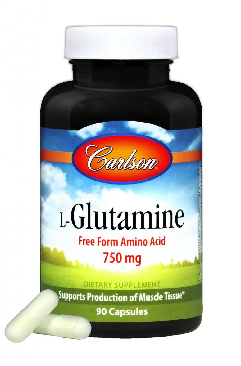 

Аминокислота Carlson L-Glutamine 750 mg 90 caps Глютамин