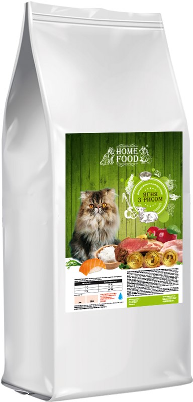 

Сухой корм для котят Home Food ягненок с рисом 3 кг