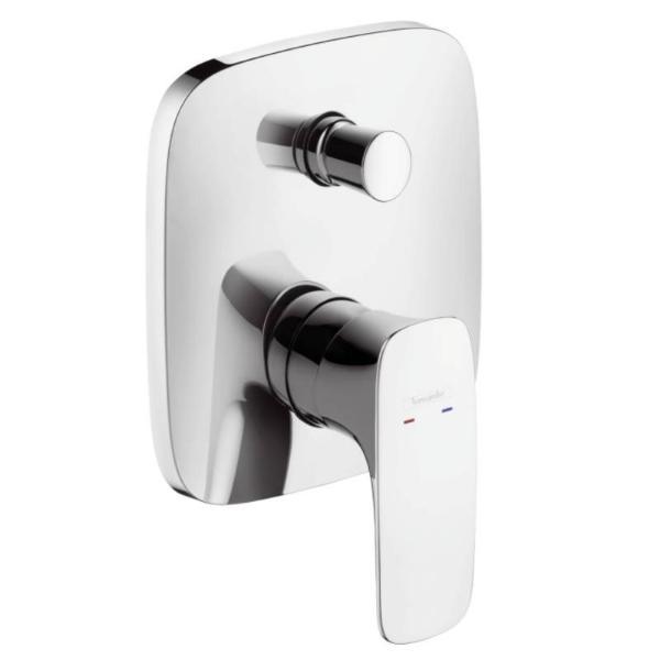 

Смеситель для ванны и душа Hansgrohe PuraVida внешняя часть, хром