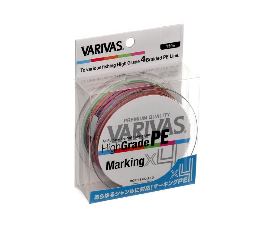 

Шнур Varivas High Grade PE Marking X4 150м #1.0 0.165мм (арт.3838741141)