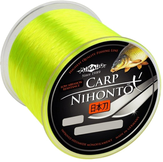 

Леска Mikado Nihonto Carp Fluo 600 м 0.28 мм 8.8 кг Флуоресцентная (ZNKF6-028)