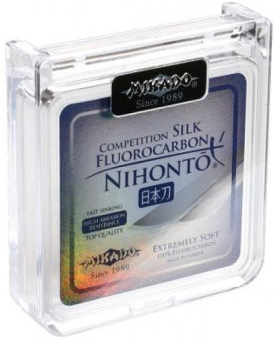 

Леска Mikado Nihonto Silk Fluorocarbon 30 м 0.28 мм 5.3 кг Прозрачная (ZFLS3-028)