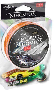 

Шнур Mikado Nihonto Fine Braid 150 м 0.10 мм 7.70 кг Orange (Z19O-010)