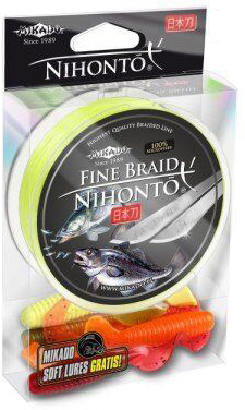 

Шнур Mikado Nihonto Fine Braid 150 м 0.14 мм 9.70 кг Fluo (Z19F-014)