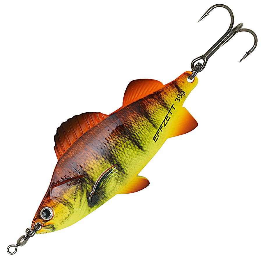 

Блесна-колебалка DAM Effzett Perch Spoon 36 гр 9 см Orange perch uv