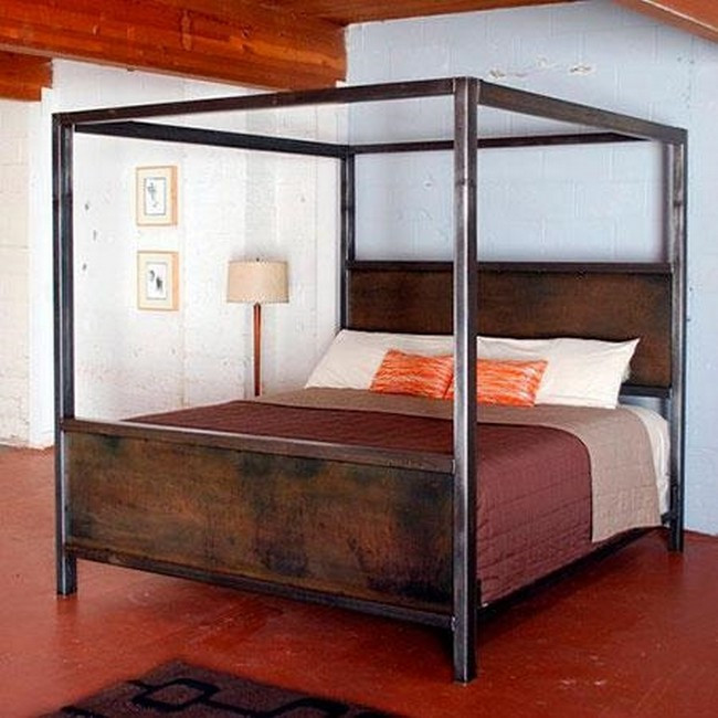 

КроватьLuckystar в стиле LOFT (NS-963247453)