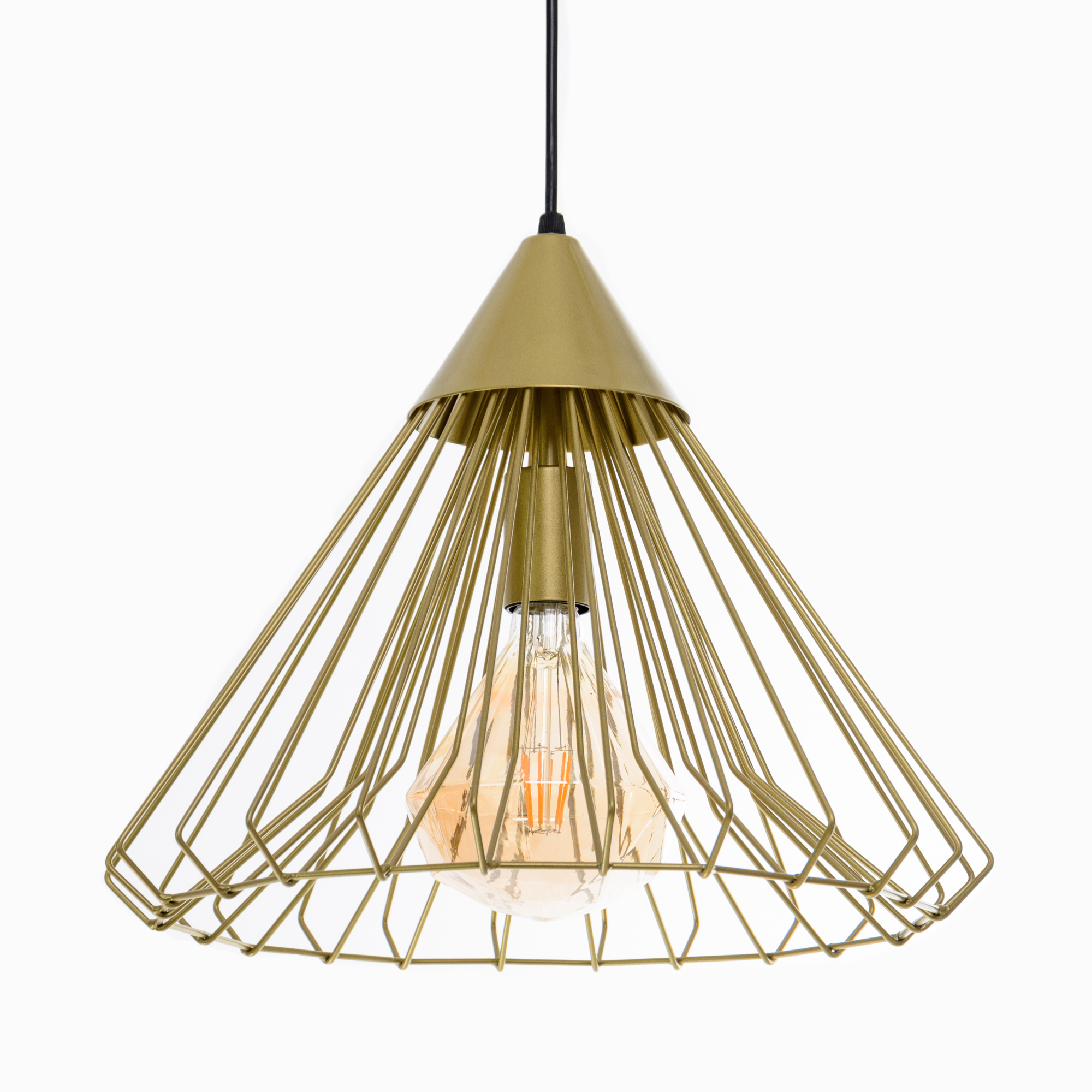 

Люстра подвесная потолочная Atmolight Cone P380 Золото (1357) (27983)