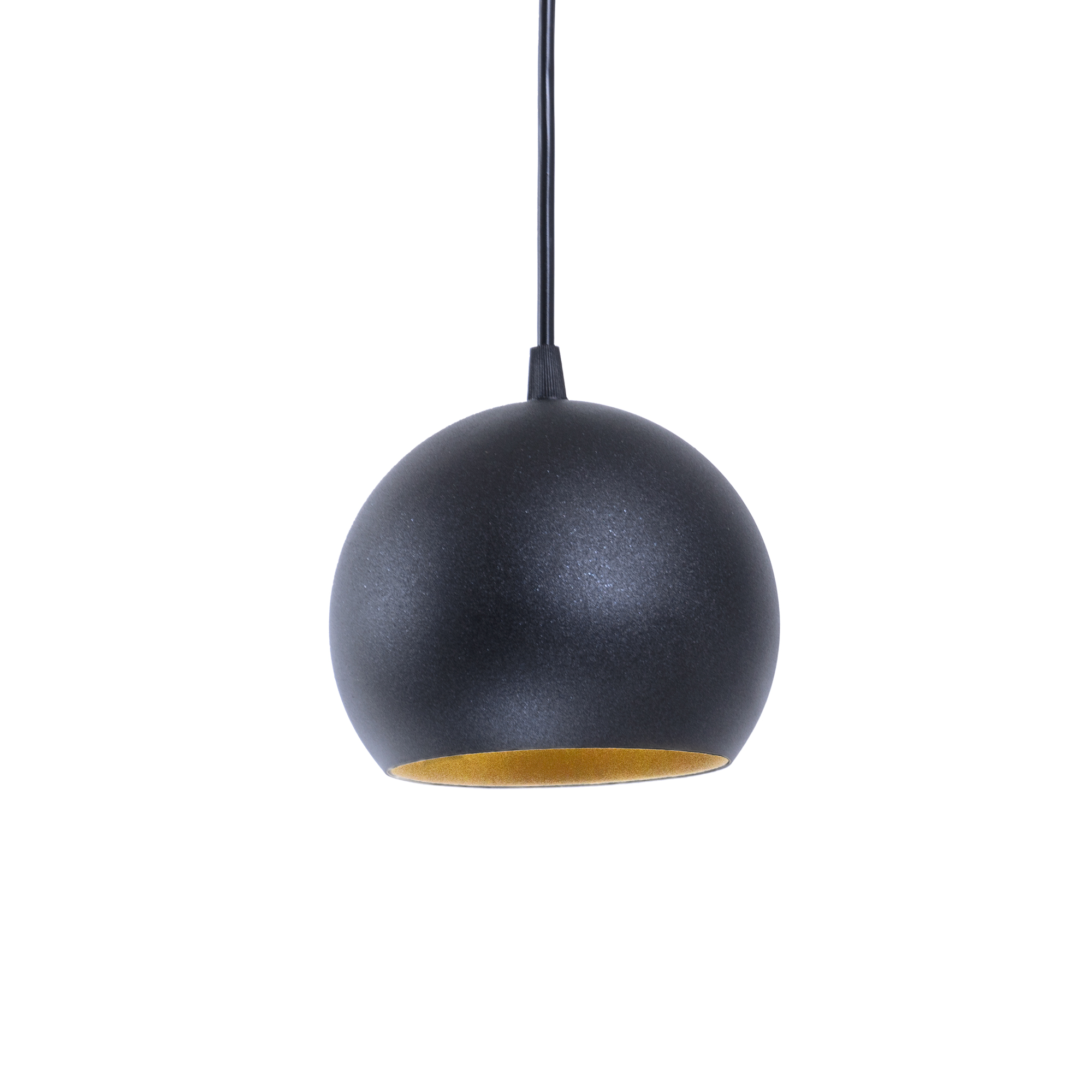 

Светильник подвесной Atmolight Bowl P150 Черный матовый с золотом(1383) (28009)