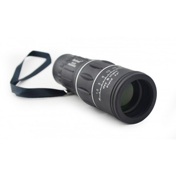 

Монокуляр BUSHNELL PowerView 16x52 монокль подзорная труба с чехлом Черный