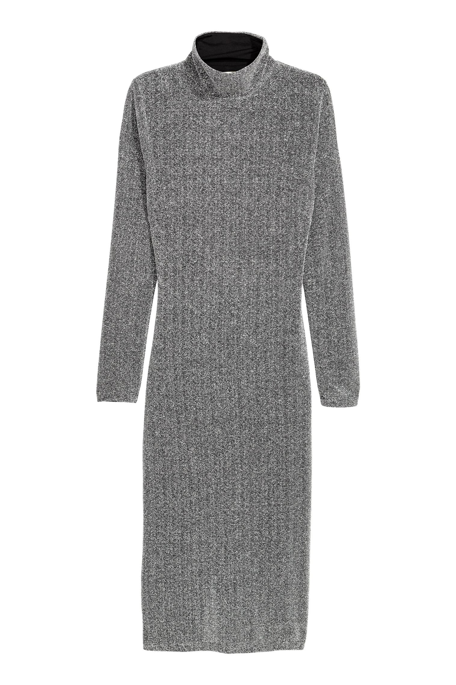 

Платье H&M 34 серебристый 30114496984