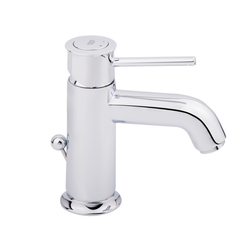 

Смеситель для раковины однорычажный Grohe BauClassic 23161000 хром (47757)