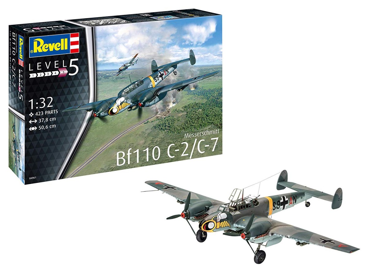 

Сборная модель Revell Messerschmitt BF-110-C7 (04961)