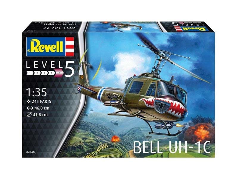 

Сборная модель Revell многоцелевой вертолет Bell UH-1C (04960)