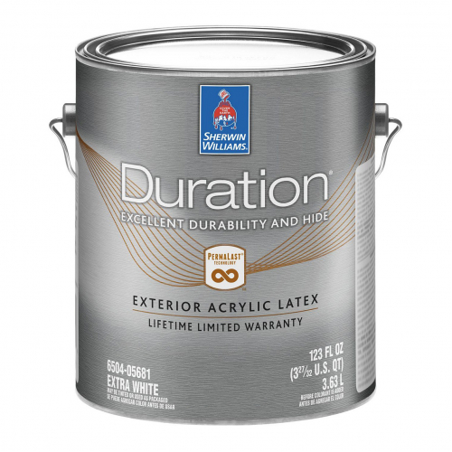 

Краска фасадная акрилово-латексная Sherwin-Williams Duration Exterior Flat Extra White глубокоматовая