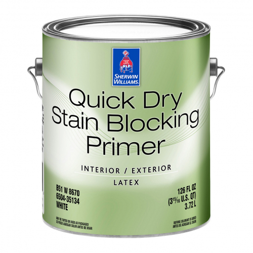 

Грунтовка латексная универсальная Sherwin-Williams Quick Dry Stain Blocking Primer белая