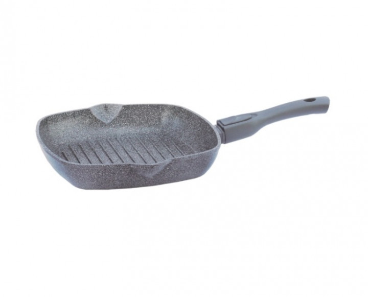 

Сковорода-гриль 26х26 см БИОЛ Granite Gray SoftTouch 26144П26144P