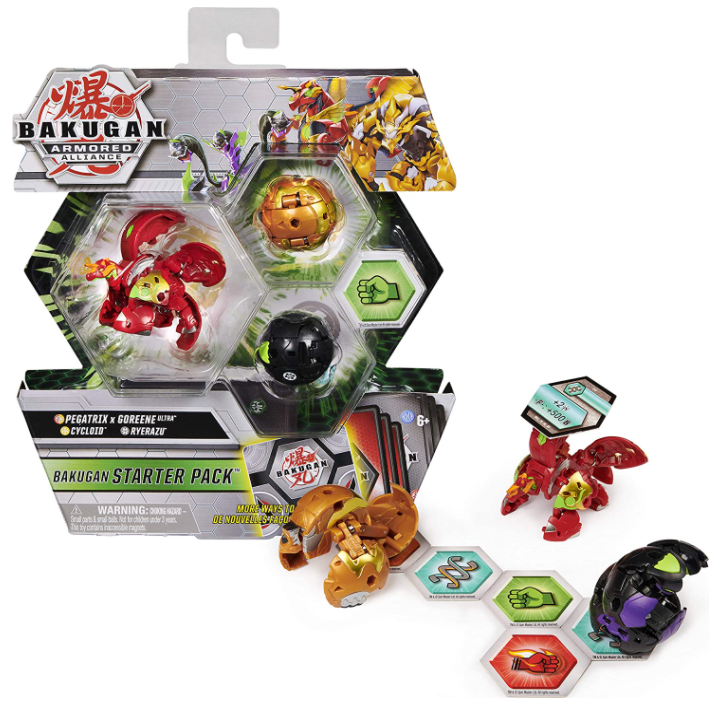 

Набор Три Бакугана Ультра Bakugan Fused Pegatrix Ultra Armored Spin Master 6059923
