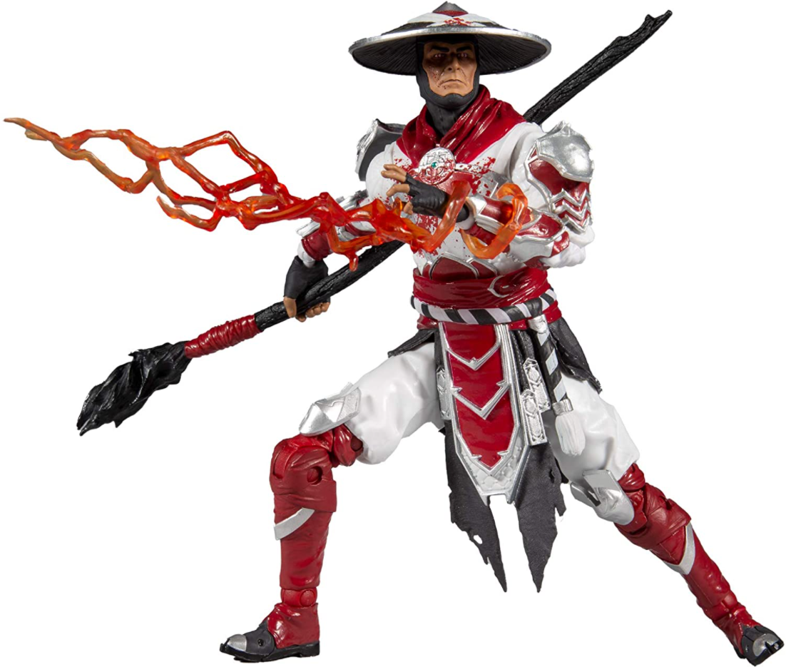 

Фигурка Райден Мортал Комбат Mortal Kombat Raiden Bloody White Hot Fury McFarlane 11022-7