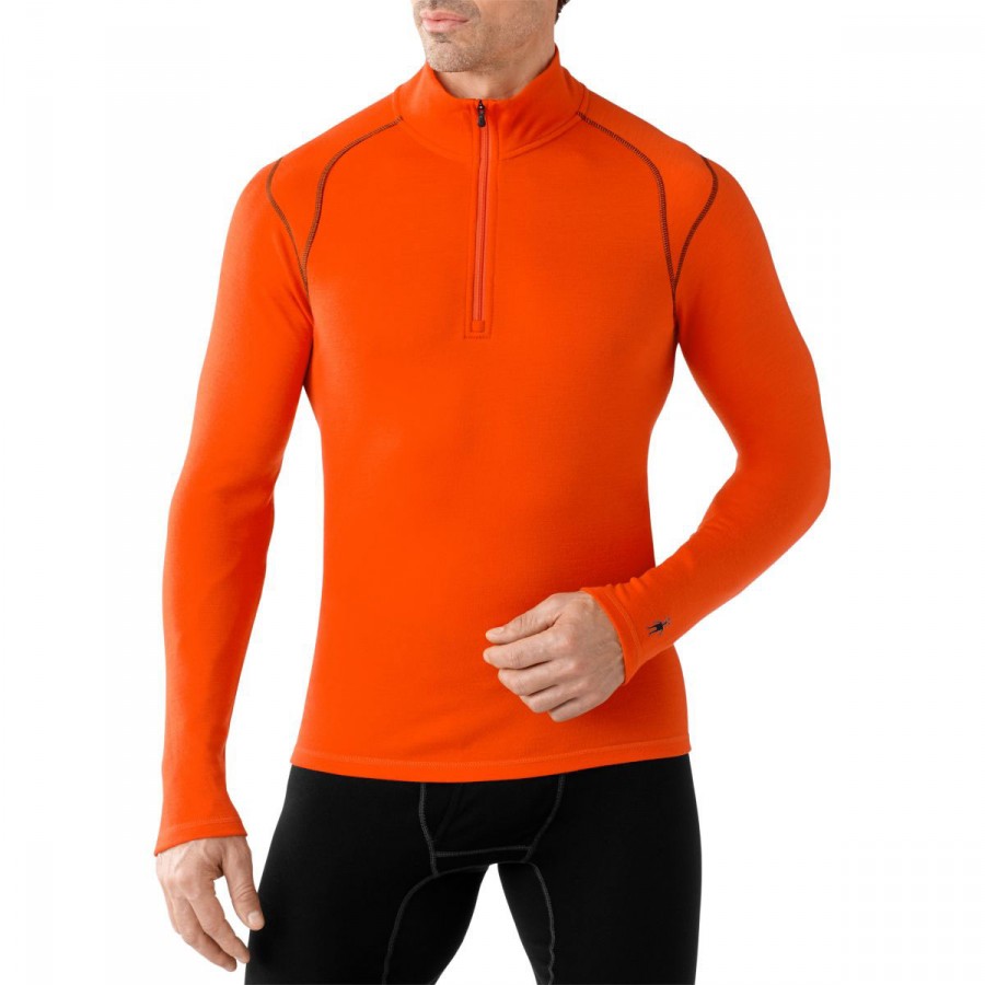 

Термофутболка Smartwool Men's NTS Mid 250 Zip T  Оранжевый, Термофутболка Smartwool Men's NTS Mid 250 Zip T L Оранжевый
