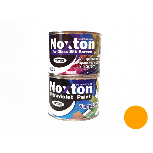 

Флуоресцентная краска для стекла NoxTon Silk Screen for Glass темно-желтая