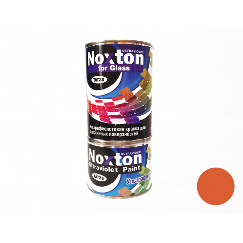 

Флуоресцентная краска для стекла NoxTon for Glass темно-оранжевая