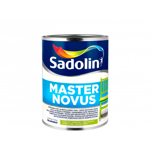 

Краска алкидно-эмульсионная Sadolin Novus 15 база ВС полуматовая