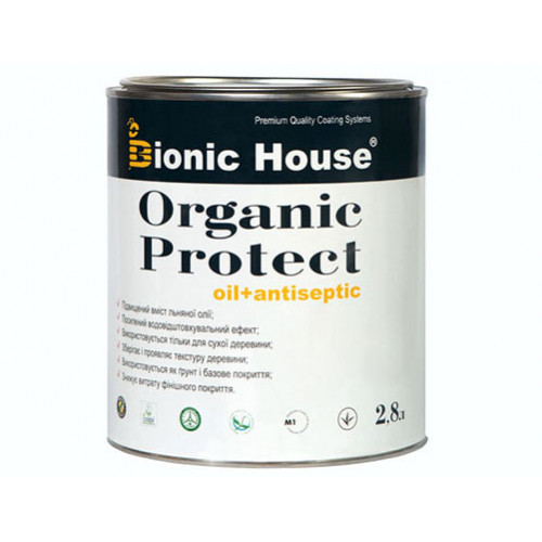 

Масло-антисептик для дерева Bionic House Organic Protect Oil Ирис