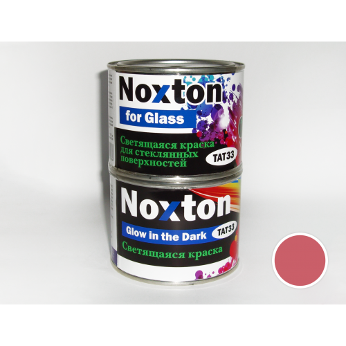 

Люминесцентная краска для стеклянных поверхностей NoxTon "Розовая" (розовая, оранжевато-розовое свеч.)