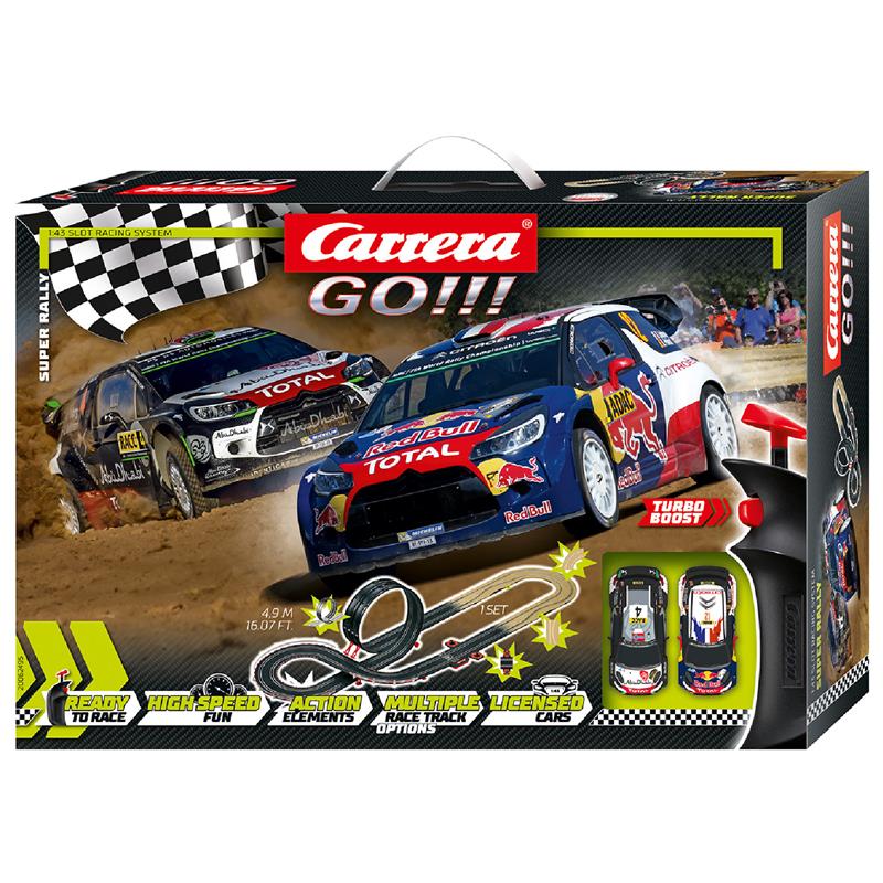 

Автотрек Carrera GO!!! Супер Ралли, длина трассы 4.9м ( 5488 )