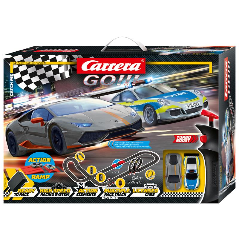 

Автотрек Carrera GO!!! Поймай меня!, длина трассы 8.4м ( 5481 )