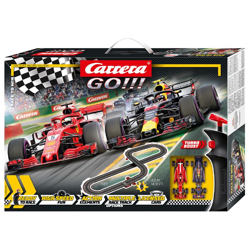 

Автотрек Carrera GO!!! Выиграть гонку, длина трассы 4.3м ( 5487 )