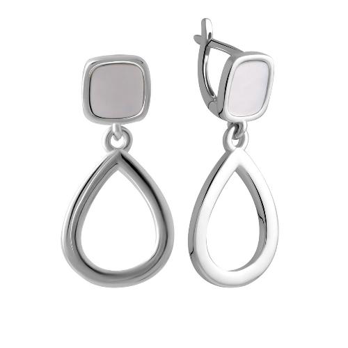 

Серебряные серьги SilverAlex с натуральным перламутром