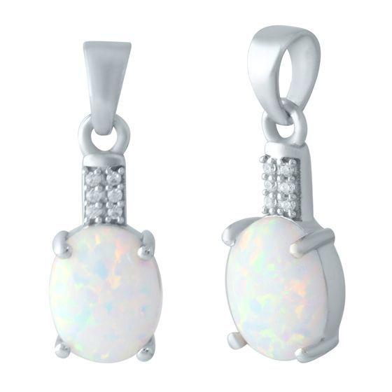 

Серебряная подвеска SilverAlex с опалом