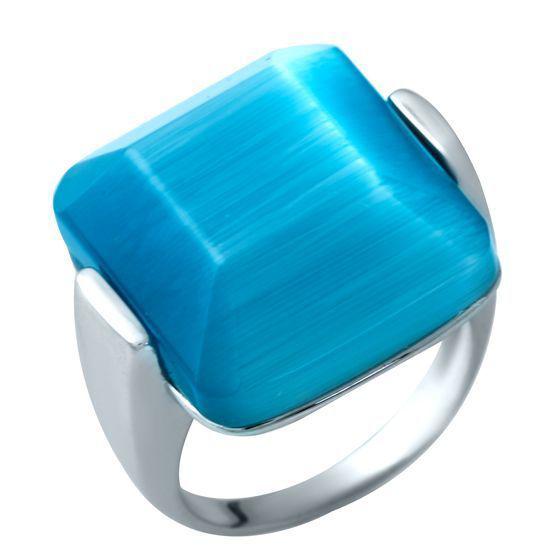

Серебряное кольцо SilverAlex с кошачим глазом 18 размер