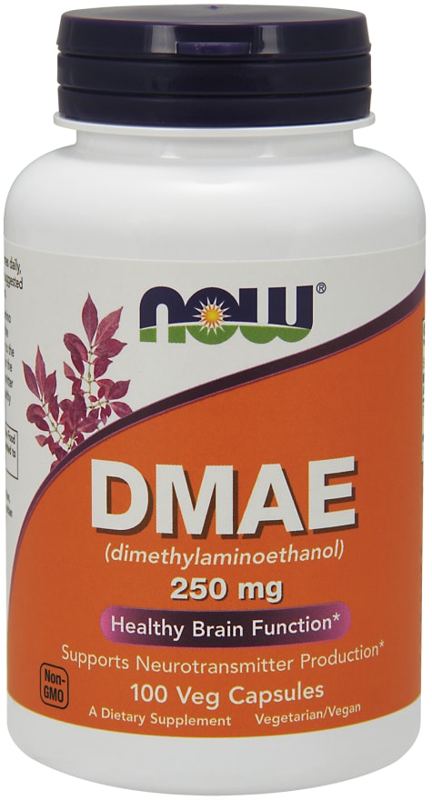

Аминокислота NOW DMAE 250 mg 100 капс Без вкуса (639f51)