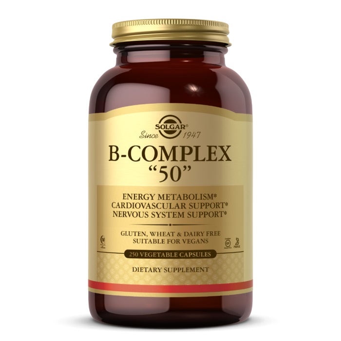 

Витамины Solgar B-Complex 50 250 капс Без вкуса (2192f51)