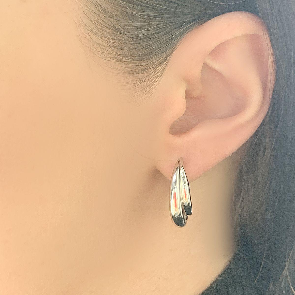 

Серебряные серьги SilverAlex без камней