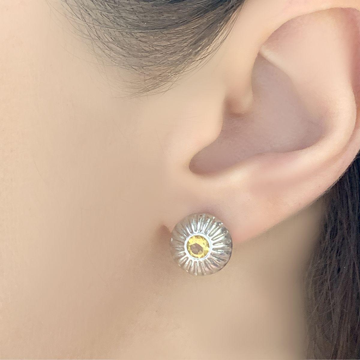 

Серебряные серьги SilverAlex с натуральным цитрином