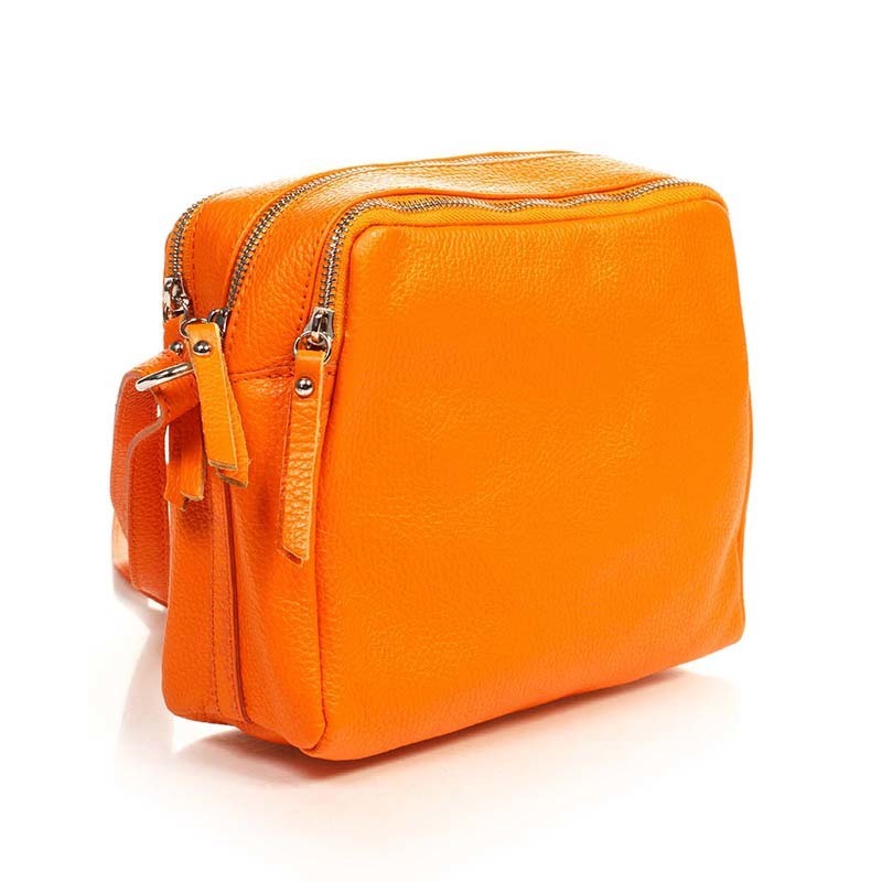 

Женская кожаная сумка-клатч Italian Bags Оранжевый