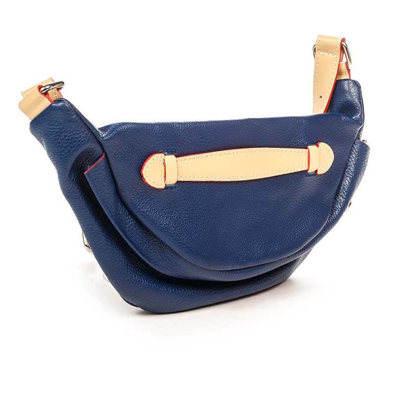 

Кожаный клатч Italian Bags Синий