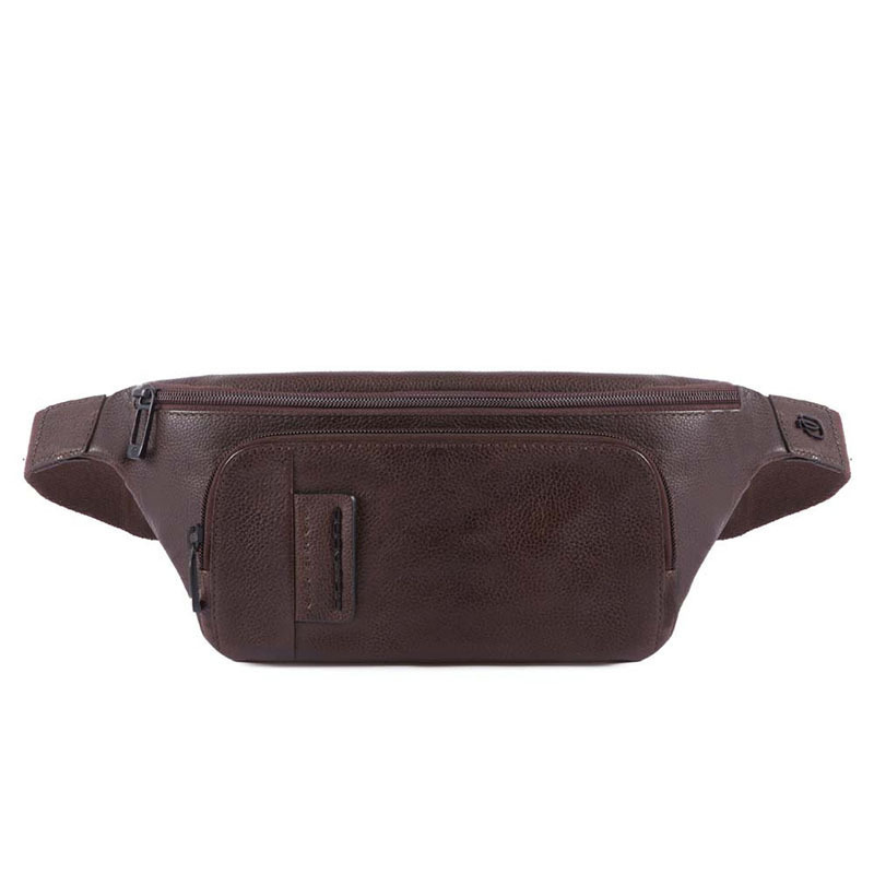 

Сумка на пояс кожаная Piquadro PULSE D.Brown