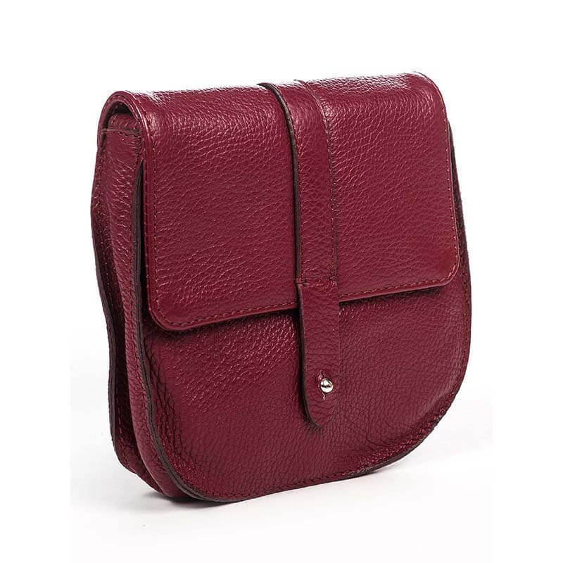 

Клатч кожаный Italian Bags Бордовый