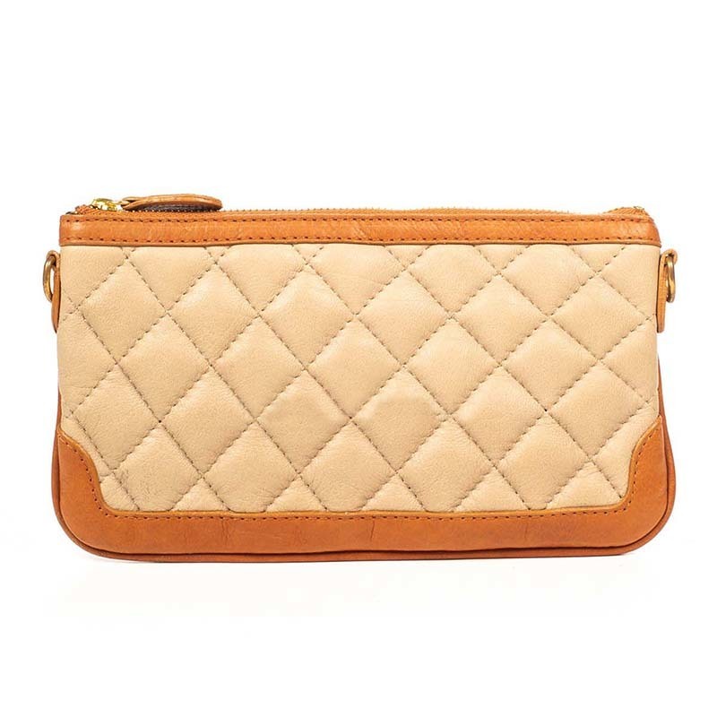 

Клатч кожаный Italian Bags Таупе