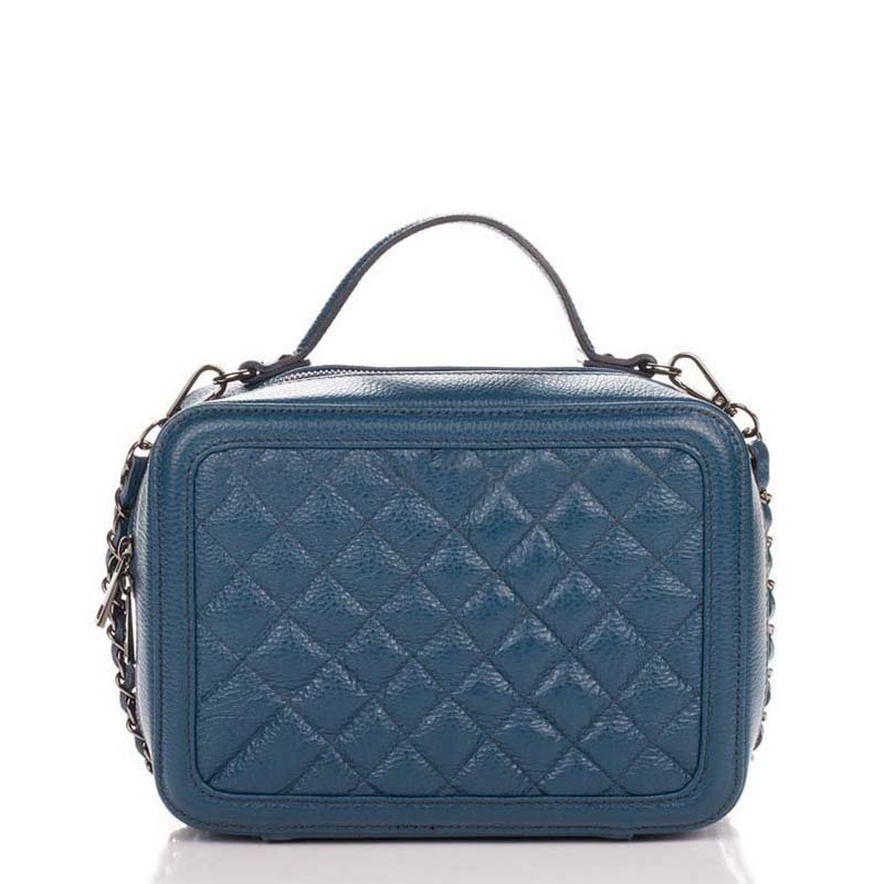 

Женская кожаная сумка Italian Bags Синий